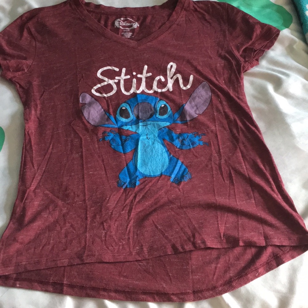 Lilo and stitch high low shirt